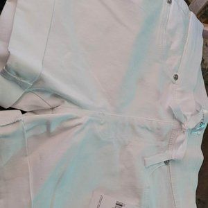 Just Be White Shorts